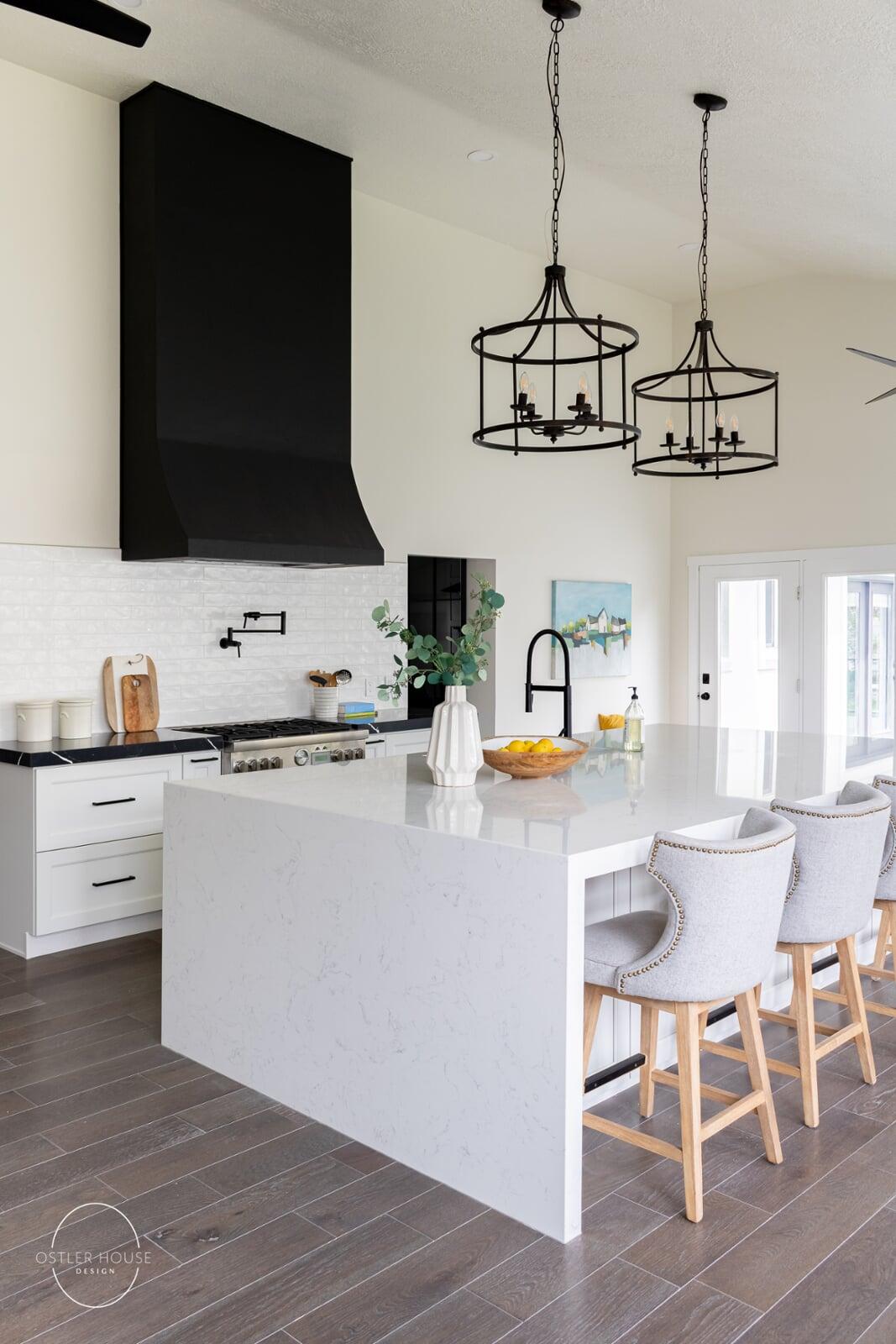 Black Textured Hood Vent